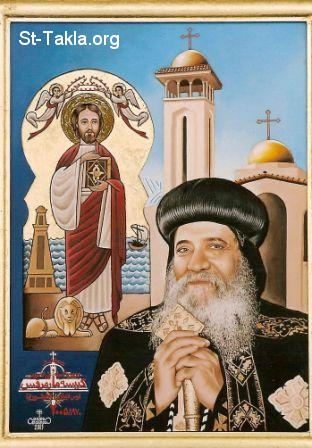 St-Takla.org Image: H. H. Pope Shonooda III     :   
